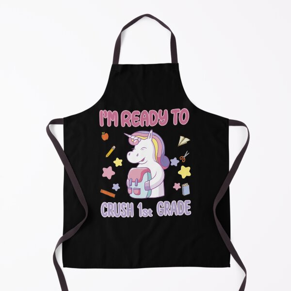 Item preview, I'm ready to crush 1st grade Unicorn designed and sold by dJ-Design.