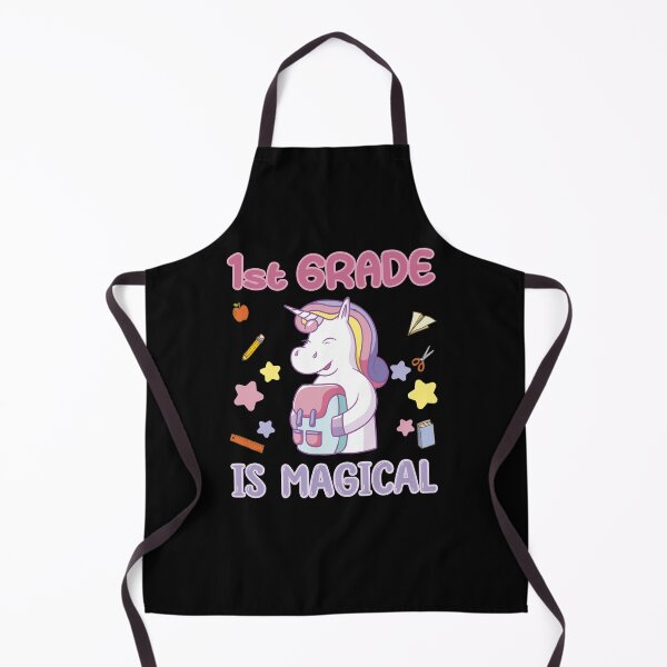 Item preview, 1st Grade is magical - unicorn school designed and sold by dJ-Design.