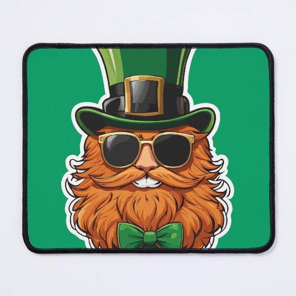 Item preview, A Very Bearded Irish Man is Ready for St Patrick's Day designed and sold by Ambitious Astronaut.