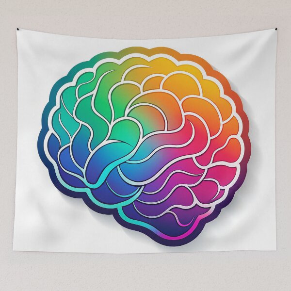 Item preview, Spectrum Brain Wave designed and sold by mentokc.
