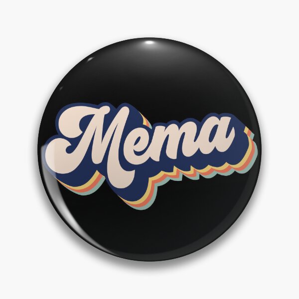 Item preview, Women's Mema Cute Grandma Gift Retro Mema Gear designed and sold by DynamicDesign.