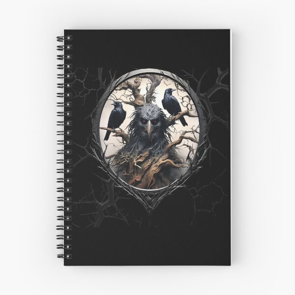 Item preview, Ravens on a spooky tree branch designed and sold by FatCatStudios.