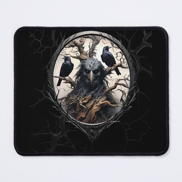 Item preview, Ravens on a spooky tree branch designed and sold by FatCatStudios.