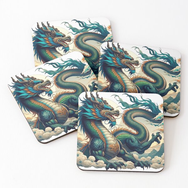 Item preview, Fierce Chinese zodiac dragon designed and sold by panda-888.