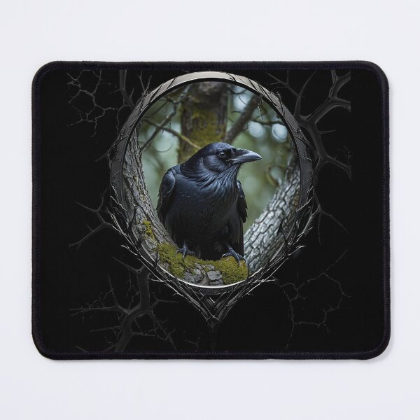 Item preview, Ravens on a spooky tree branch designed and sold by FatCatStudios.
