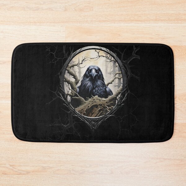 Item preview, Ravens on a spooky tree branch designed and sold by FatCatStudios.
