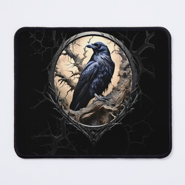 Item preview, Ravens on a spooky tree branch designed and sold by FatCatStudios.