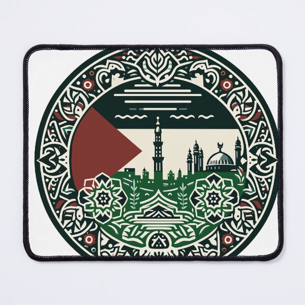 Item preview, Palestine patterns, motifs, flag, al aqsa al quds jerusalem designed and sold by Slice Of Seed.