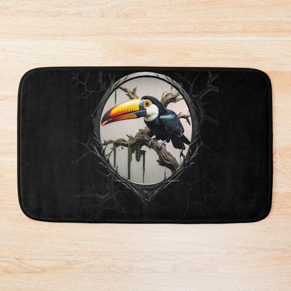 Item preview, Toucan on a spooky tree branch designed and sold by FatCatStudios.