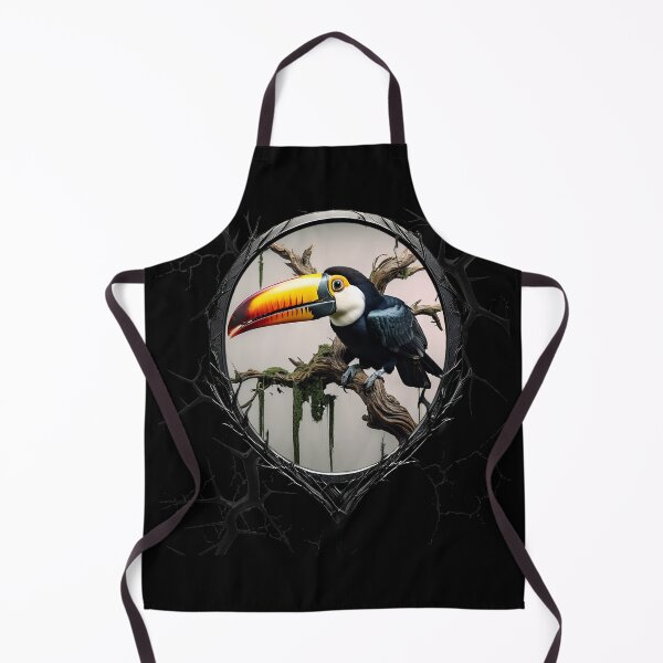 Item preview, Toucan on a spooky tree branch designed and sold by FatCatStudios.