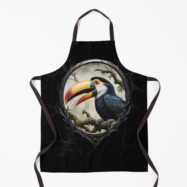Item preview, Toucan on a spooky tree branch designed and sold by FatCatStudios.