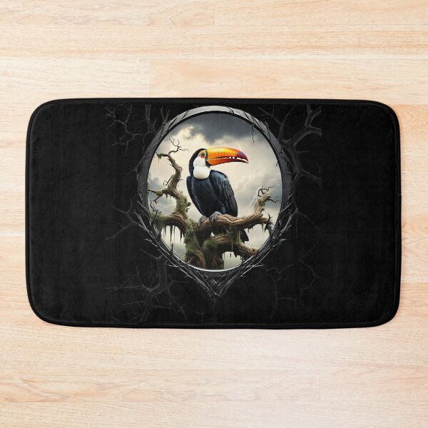Item preview, Toucan on a spooky tree branch designed and sold by FatCatStudios.