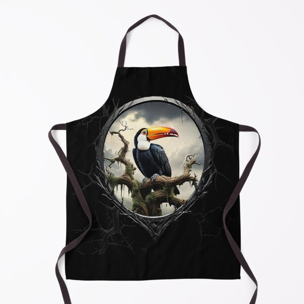 Item preview, Toucan on a spooky tree branch designed and sold by FatCatStudios.