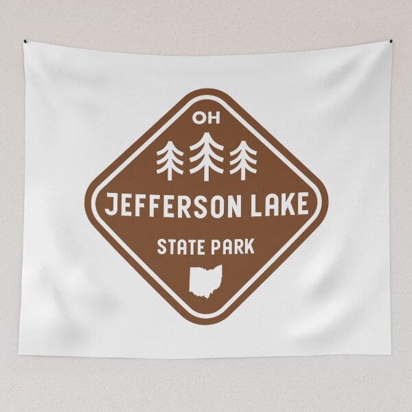 Item preview, Jefferson Lake State Park Ohio Rhombus designed and sold by bivenart.