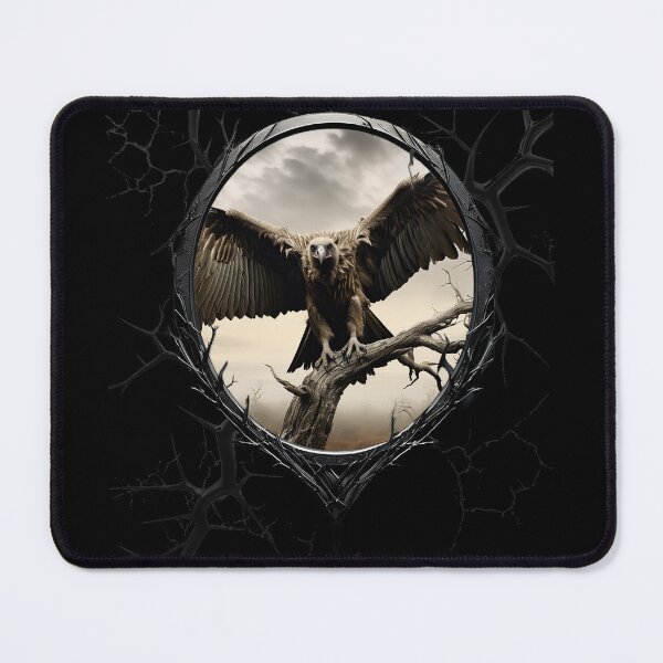 Item preview, Vulture on a spooky tree branch designed and sold by FatCatStudios.