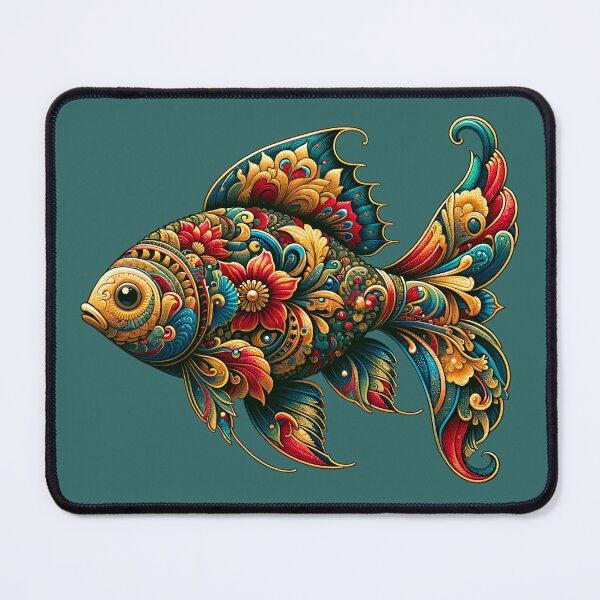 Item preview, The Floral Fish designed and sold by LoudSpider.