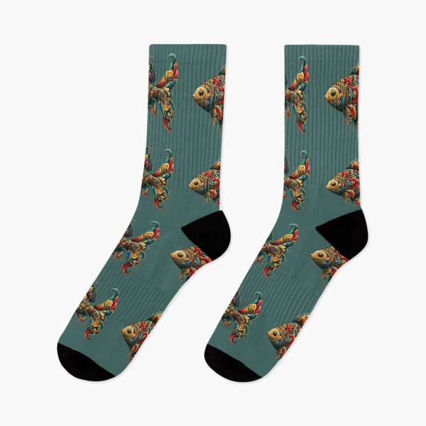 Item preview, The Floral Fish designed and sold by LoudSpider.