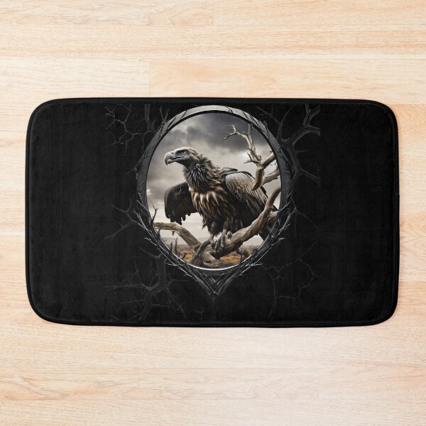 Item preview, Vulture on a spooky tree branch designed and sold by FatCatStudios.