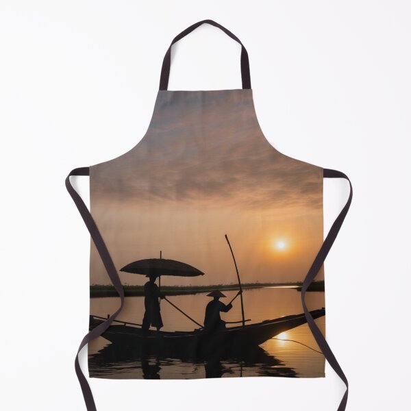 Item preview, A Boat On The Mekong Delta In Vietnam at Sunset designed and sold by MusicalArtisty.