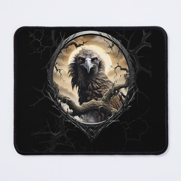 Item preview, Vulture on a spooky tree branch designed and sold by FatCatStudios.