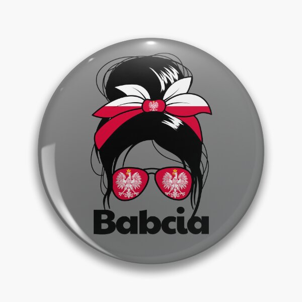 Item preview, Babcia Polish Grandmother Messy Bun Polish Grandma Babcia Gear designed and sold by DynamicDesign.