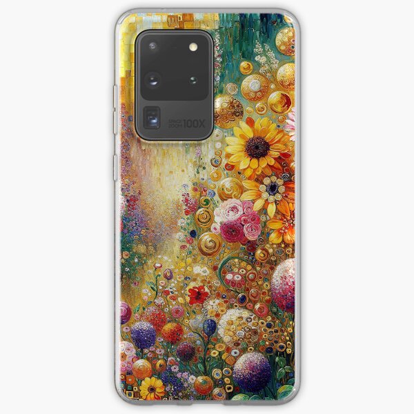 Item preview, Gustav Klimt Flower Garden designed and sold by maniacfitness.