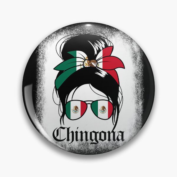 Item preview, Chingona Latina Mexican Messy Bun Women's Chingona Gear designed and sold by DynamicDesign.