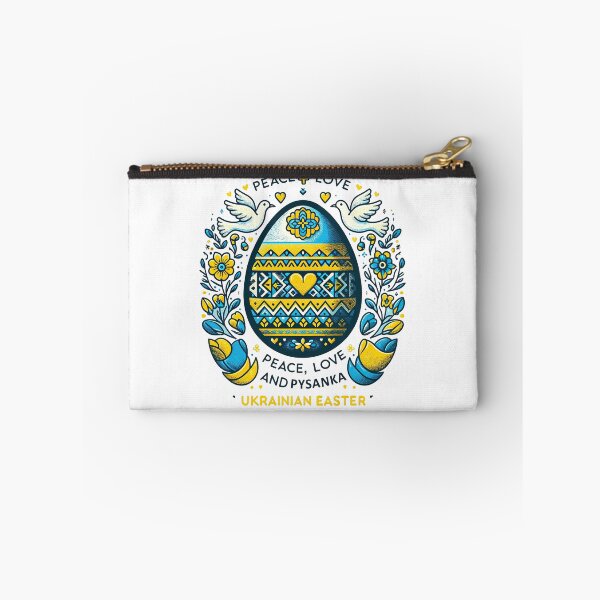 Item preview, Peace, Love, and Pysanka Easter Egg Celebration  T-Shirt designed and sold by MAPDDesigns.