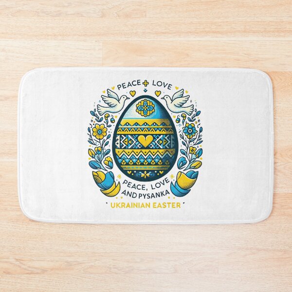 Item preview, Peace, Love, and Pysanka Easter Egg Celebration  T-Shirt designed and sold by MAPDDesigns.