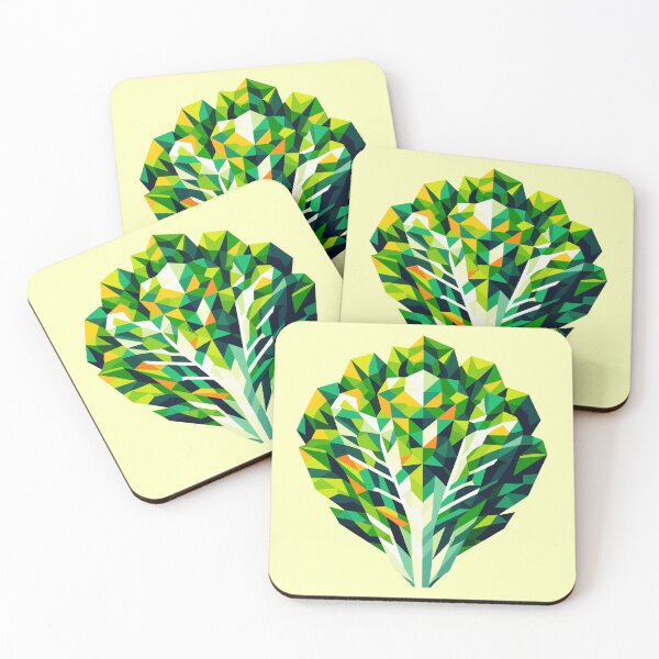 Item preview, Abstract Geometric Lettuce - Color Design designed and sold by Amanda-S-Olsen.