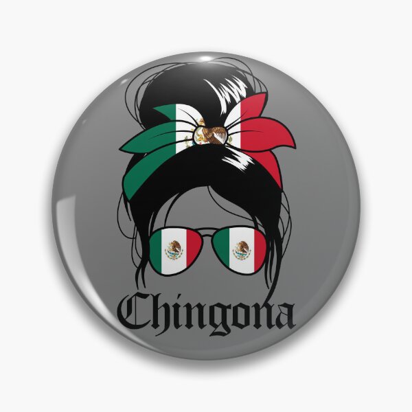 Item preview, Chingona Latina Mexican Messy Bun Women's Chingona Gear designed and sold by DynamicDesign.
