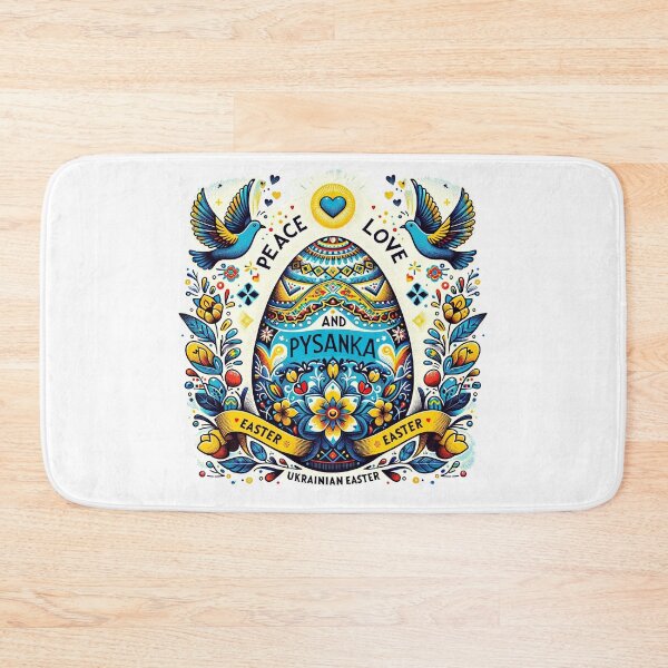 Item preview, Peace, Love, and Pysanka Easter Egg Celebration  T-Shirt designed and sold by MAPDDesigns.