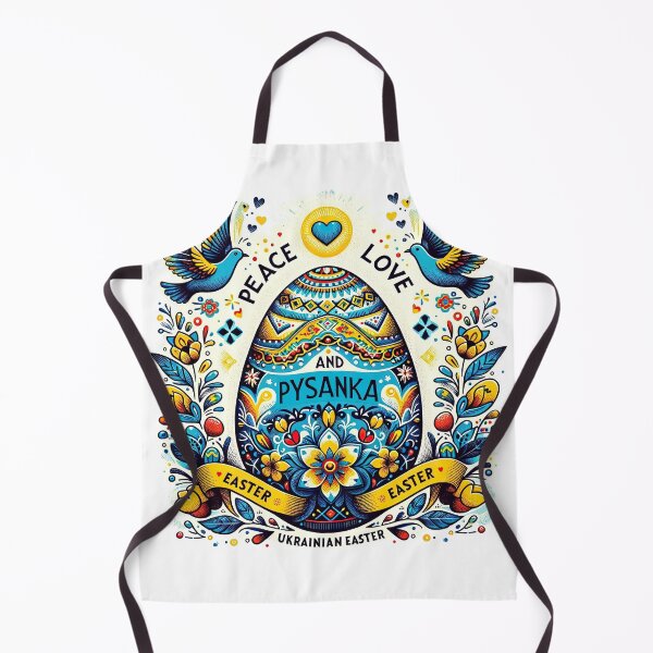 Item preview, Peace, Love, and Pysanka Easter Egg Celebration  T-Shirt designed and sold by MAPDDesigns.