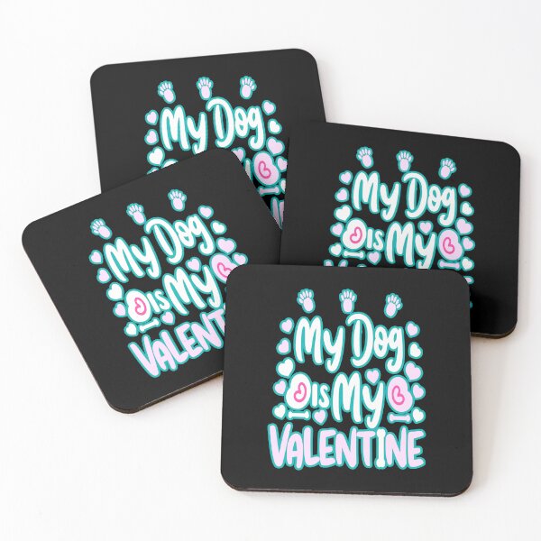 Item preview, My dog is my valentine #3 designed and sold by creativerooney.