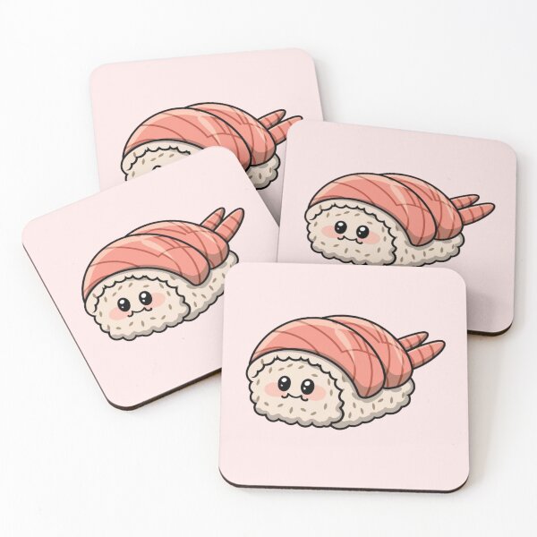 Item preview,   Kawaii Cute Sushi Pattern designed and sold by PatternInArt.