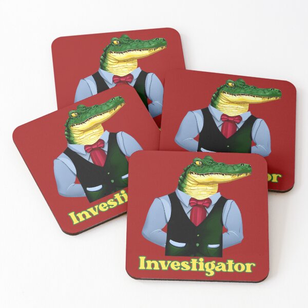Item preview, Investigator: Funny Dad joke humor. designed and sold by JoyOfHopeStore.