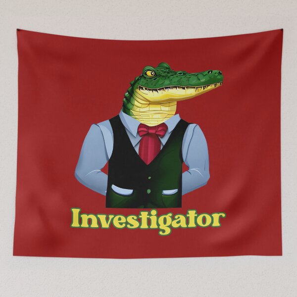 Item preview, Investigator: Funny Dad joke humor. designed and sold by JoyOfHopeStore.