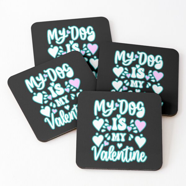 Item preview, My dog is my valentine #4 designed and sold by creativerooney.