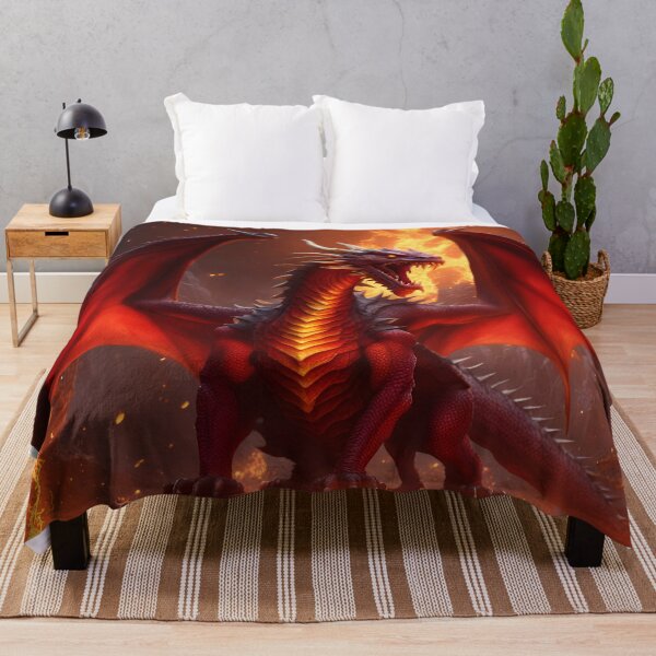 Item preview, Red Dragon in Fire designed and sold by MacoQ.