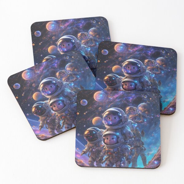 Item preview,  Cartoon image children cosmonauts. designed and sold by Cherryblossom50.
