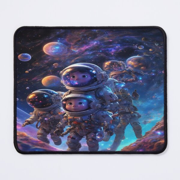 Item preview, Cartoon image children cosmonauts. designed and sold by Cherryblossom50.