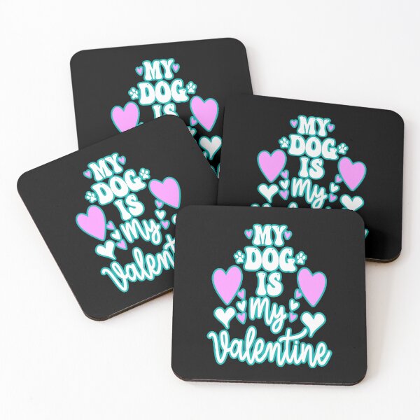 Item preview, My dog is my valentine #5 designed and sold by creativerooney.
