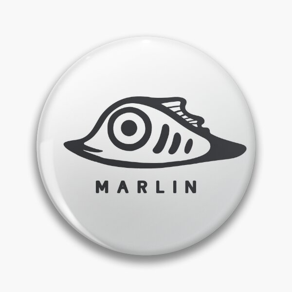 Item preview, Art of a very small and cute marlin fish. Minimal style in dark ink designed and sold by martodesign.