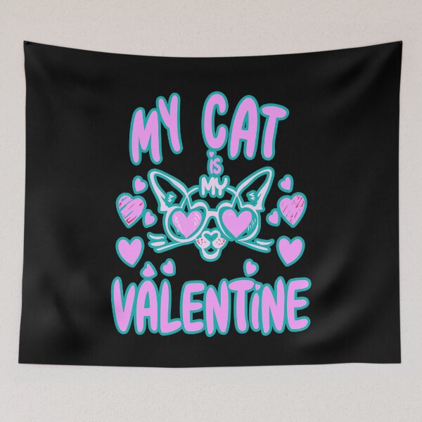 Item preview, My cat is my valentine #1 designed and sold by creativerooney.