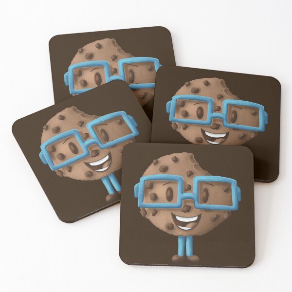 Item preview, Smart Cookie with Blue Glasses designed and sold by MakerOfPaper.