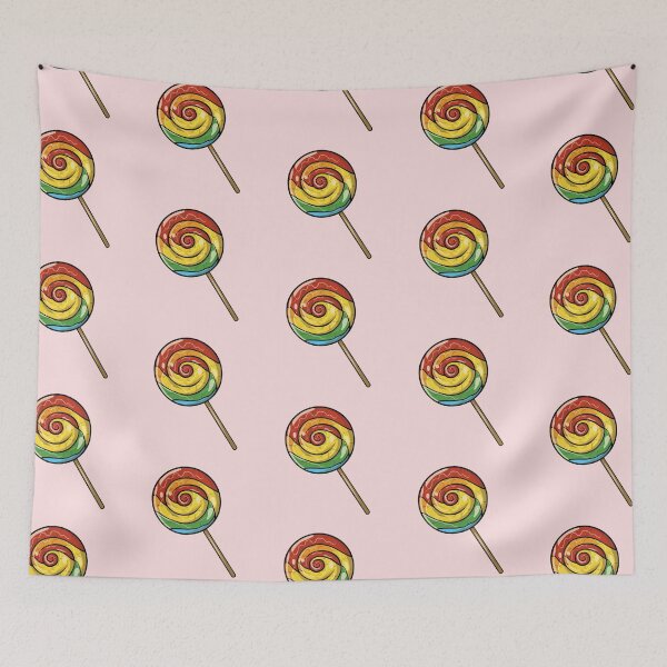 Item preview, Colorful Lollipop Pattern designed and sold by PatternInArt.