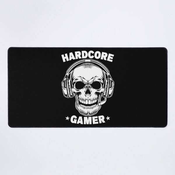 Item preview, Hardcore Gamer, Video Games, Skull, Gamer Cool designed and sold by Porcupine Tees ⭐⭐⭐⭐⭐.