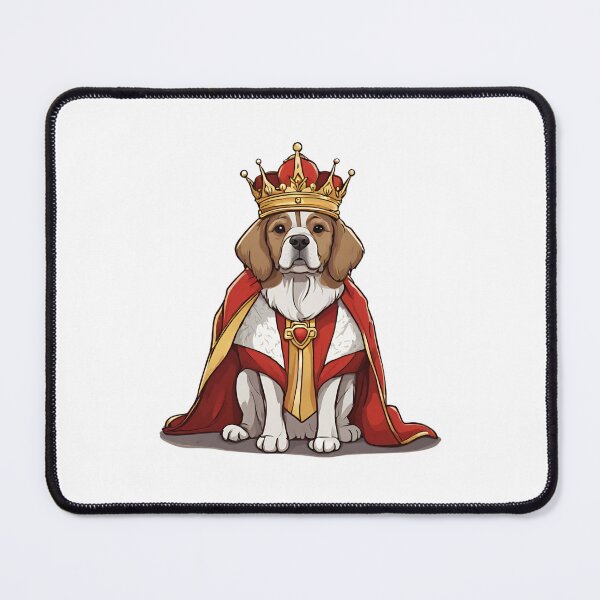 Item preview, Royal King Dog Wearing Regal Crown designed and sold by Majestic Paws.