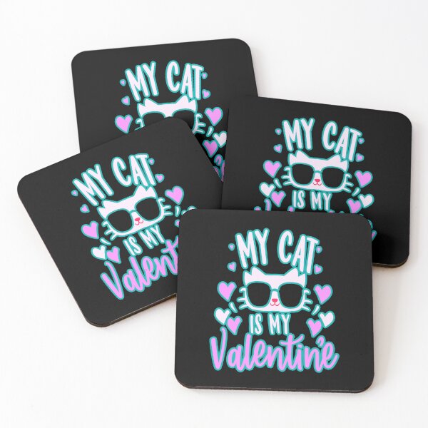 Item preview, My cat is my valentine #2 designed and sold by creativerooney.