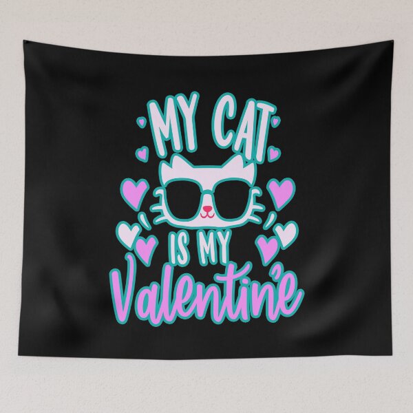 Item preview, My cat is my valentine #2 designed and sold by creativerooney.